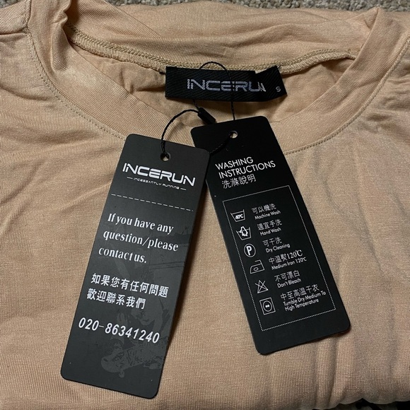NWT - Men’s Casual Wear Short Sleeve Crew Neck Tee-Shirt (Army Green / Multiple) - Picture 4 of 9